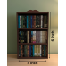 Mini Bookshelf with 40 Mini Books