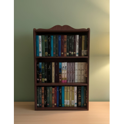Mini Bookshelf with 10 mini books