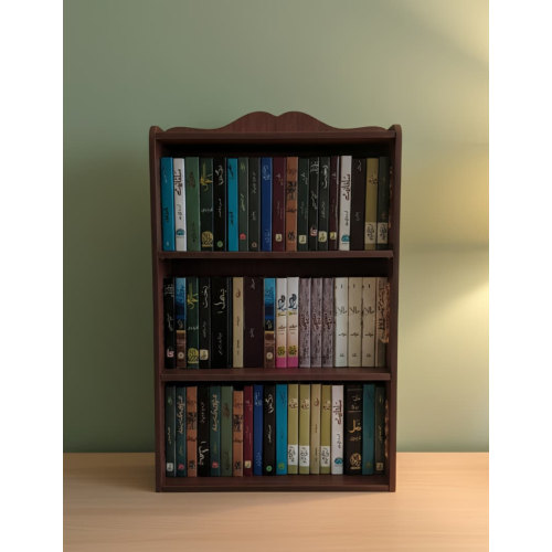Mini Bookshelf with 40 Mini Books