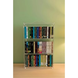 Acrylic Mini book Shelf with 40 Mini Books Acrylic Mini book Shelf with 40 Mini Books