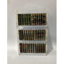 Acrylic shelf with 40 mini books – Sihae Sitta 6 Complete Sets