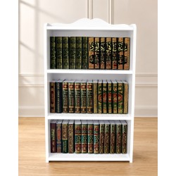 Acrylic White shelf with 40 mini books – Sihae Sitta 6 Complete Sets