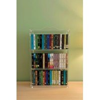 Acrylic  Mini book Shelf with 40 Mini Books