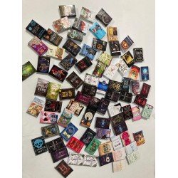 20 Miniature Books (English) for decoration